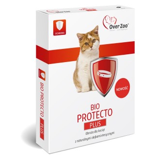 OverZoo Нашийник Біо Протекто Плюс для маленьких котів 35 см