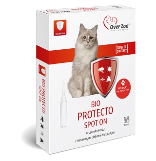 OverZoo Біо Протекто Спот Он краплі для котів 4x1 мл