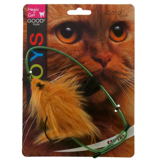 Magic Cat Іграшка-миша що висить на дверях, плюшева суміш 17см