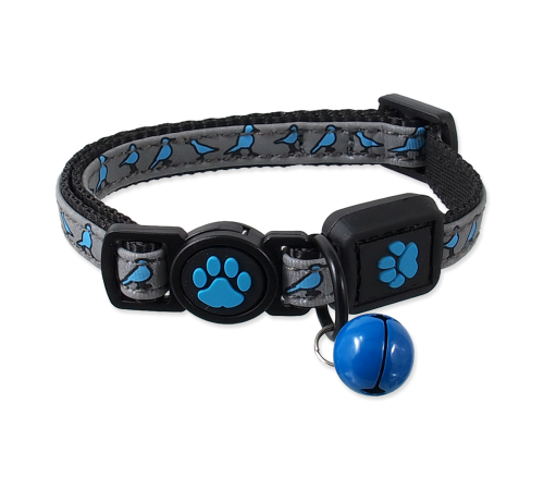 Active Cat Reflective XXS Нашийник синій 1х16-22см