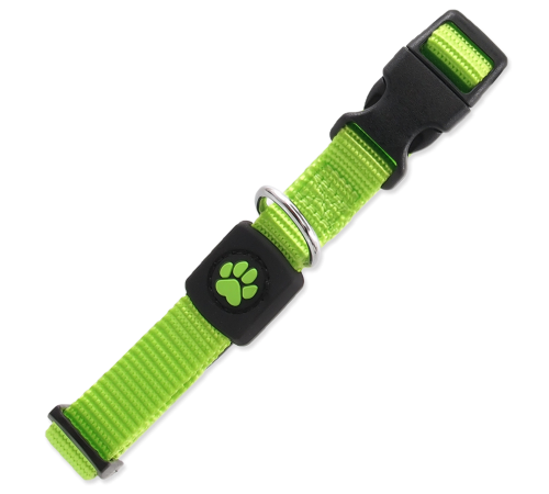 Dog Fantasy Active Dog Нашийник Premium S лайм 1,5x27-37cm