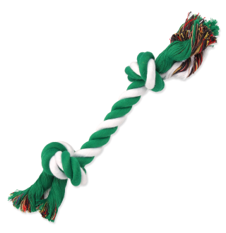 Dog Fantasy Грейфер 2 вузла, 25см зелено-білий