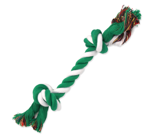 Dog Fantasy Грейфер 2 вузла, 25см зелено-білий