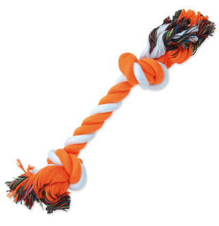 Dog Fantasy Грейфер 2 вузла, 30см помаранчево-білий