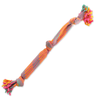 Dog Fantasy Мотузкова іграшка д/собак з ПЕТ пляшкою всередині, 53 см