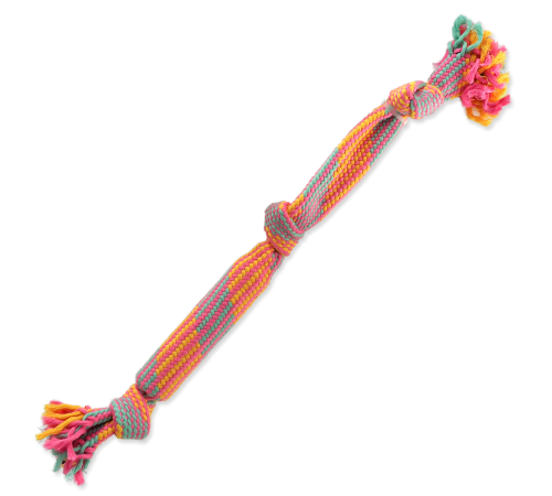 Dog Fantasy Мотузкова іграшка д/собак з ПЕТ пляшкою всередині, 53 см