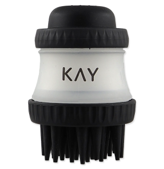 Kay Масажна щітка для тварин з дозатором рідкого мила