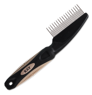 Kay Гребінь з високим та низьким зубом 21см