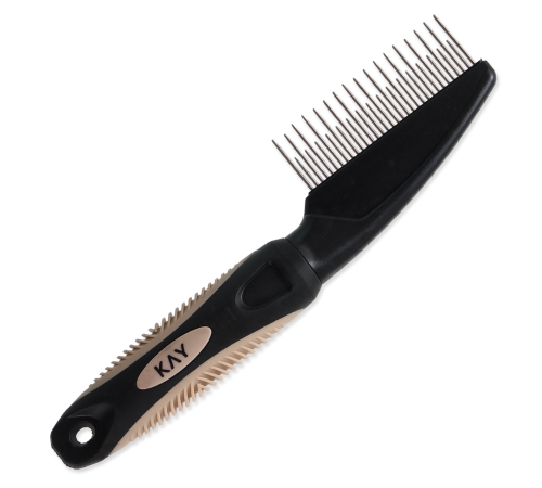 Kay Гребінь з високим та низьким зубом 21см
