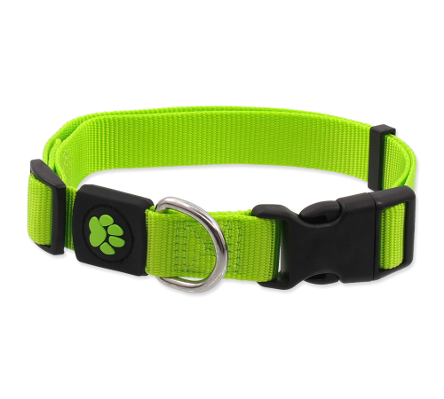 Dog Fantasy Active Dog Нашийник Premium M лайм 2x34-49cm