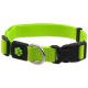Dog Fantasy Active Dog Нашийник Premium M лайм 2x34-49cm