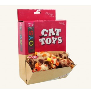 Magic Cat, Іграшка мишка плюшева, бавовна з котячою м'ятою 6 см