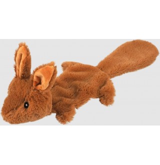 Dog Fantasy Іграшка-заєць із переробленої писклявої тканини з шелестючим хвостом, 50 см