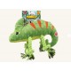 Dog Fantasy Іграшка для собаки хамелеон зі свистом зеленого кольору 28 см 