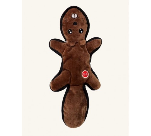 Dog Fantasy Іграшка-писклява білка з шарудливим хвостом 