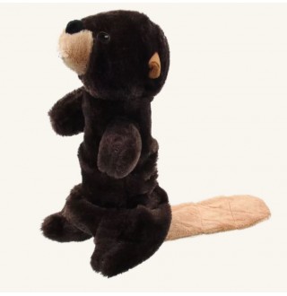 Dog Fantasy Плюшева іграшка, що пищить, бобер 45 см