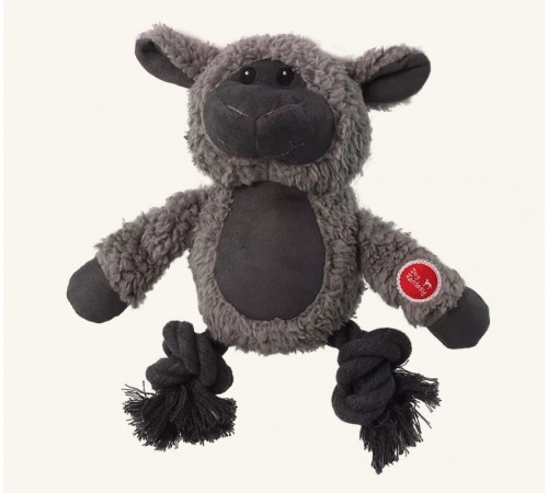 Dog Fantasy Іграшка для собак, з ныжками, мотузками та пищалкою, мікс, 21 см