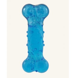 Dog Fantasy Strong Bone  Кістка з ароматом бекону, синя, 12,5 см