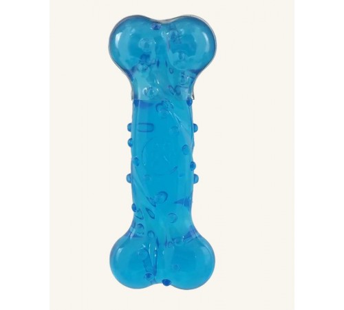 Dog Fantasy Strong Bone  Кістка з ароматом бекону, синя, 12,5 см