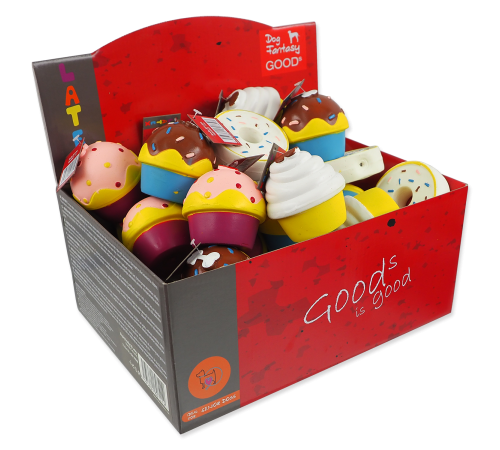 Dog Fantasy Набір іграшок Latex (36 шт/уп)