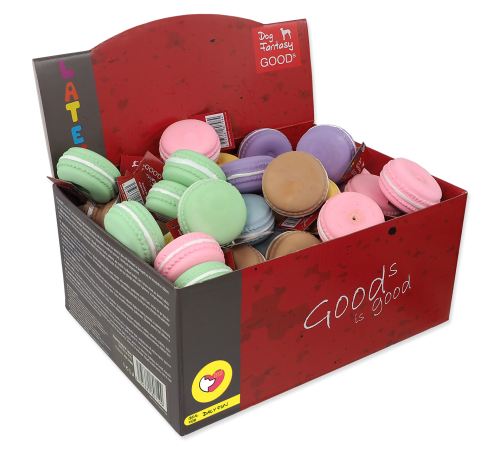 Dog Fantasy Набір іграшок Latex Macaroon (60шт/уп)