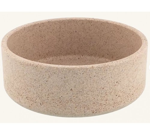 Dog Fantasy EcoStyle Миска бежева 12 см 350 мл