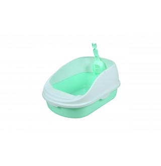 Jcb Туалет для котів напівзакритий з пазами 56*39*26 см (в комплекті лопатка)