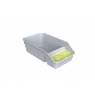 Jcb Напівзакритий котячий туалет 49*28*15см з педаллю та ящиком для зберігання (в комплекті лопатка)