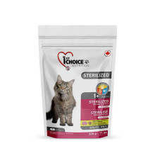 1st Choice Sterilized - сухий корм з куркою для стерилізованих дорослих котів, 320г