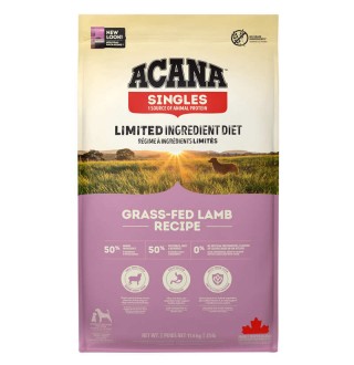 Acana Grass-Fed Lamb - сухий корм з ягням для собак всіх порід на всіх стадіях життя з чутливим травленням, 11,4кг