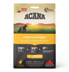 Acana Puppy Recipe - сухий корм з м'ясом курчати для цуценят середніх порід, 340г