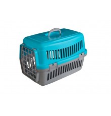 AnimAll CNR-102 Переноска для котів і собак, сіро-блакитна, 48.5×32.5×32.5 см