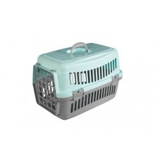 AnimAll CNR-102 Переноска для котів і собак, сіро-м'ятна, 48.5×32.5×32.5 см