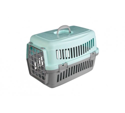AnimAll CNR-102 Переноска для котів і собак, сіро-м'ятна, 48.5×32.5×32.5 см