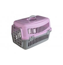 AnimAll CNR-102 Переноска для котів і собак, сіро-фіолетова, 48.5×32.5×32.5 см