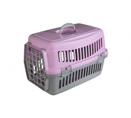 AnimAll CNR-102 Переноска для котів і собак, сіро-фіолетова, 48.5×32.5×32.5 см