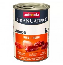 Animonda GranCarno Junior Dog Beef Chicken - консервований корм з яловичиною та куркою для цуценят, 400г