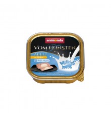 Animonda Vom Feinsten Adult Milkies with Chicken and Milk centre - консервований корм з курочкою і молочно-вершковою начинкою для дорослих котів, 100г