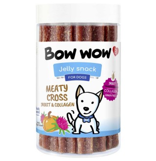 Bow Wow - ласощі для собак жувальні палички з білком комахам та колагеном, 18шт
