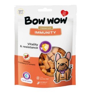 Bow Wow Immunity - ласощі для собак снеки для покращення імунітету, 60г