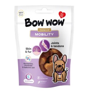 Bow Wow Mobility - ласощі для собак снеки для покращення опорно-рухової системи, шкіри та шерсті, 60г