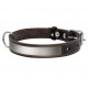 CoLLaR Нашийник зі світловідбиваючою стрічкою (шир.25мм, довж.38-50см) чорний