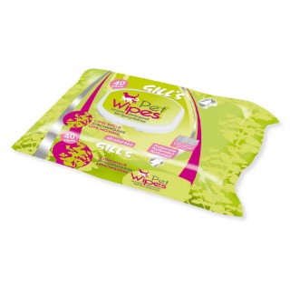 Croci Gill's Lemongrass - гігієнічні вологі серветки з лемонграсом, 40шт