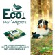 Croci Pet Wipes Eco Talc Flowers - гігієнічні вологі серветки з тальком і квітами для тварин, 30шт