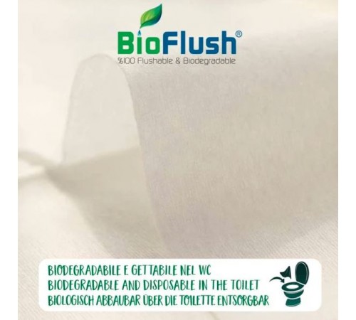 Croci Pet Wipes Eco Talc Flowers - гігієнічні вологі серветки з тальком і квітами для тварин, 30шт