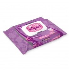 Croci Pet Wipes Organic Malva Bio cat - гігієнічні вологі серветки з органічною мальвою для котів, 40шт