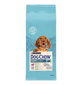 Purina Dog Chow Puppy Lamb - сухий корм з ягням для цуценят всіх порід, 14кг