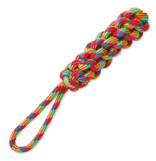 Dog Fantasy Good's Cotton Colorful Aport - іграшка для собак, грейфер-апорт, 37см