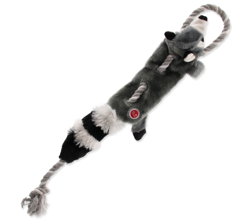 Dog Fantasy Good's Skinneeez Rope Racoon - іграшка для собак Єнот, 57,5см