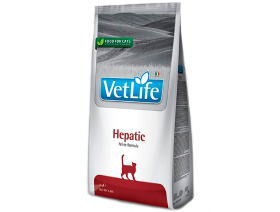 Farmina VetLife Hepatic Cat - Сухий лікувальний корм-дієта для котів з хронічною печінковою недостатністю, 400г